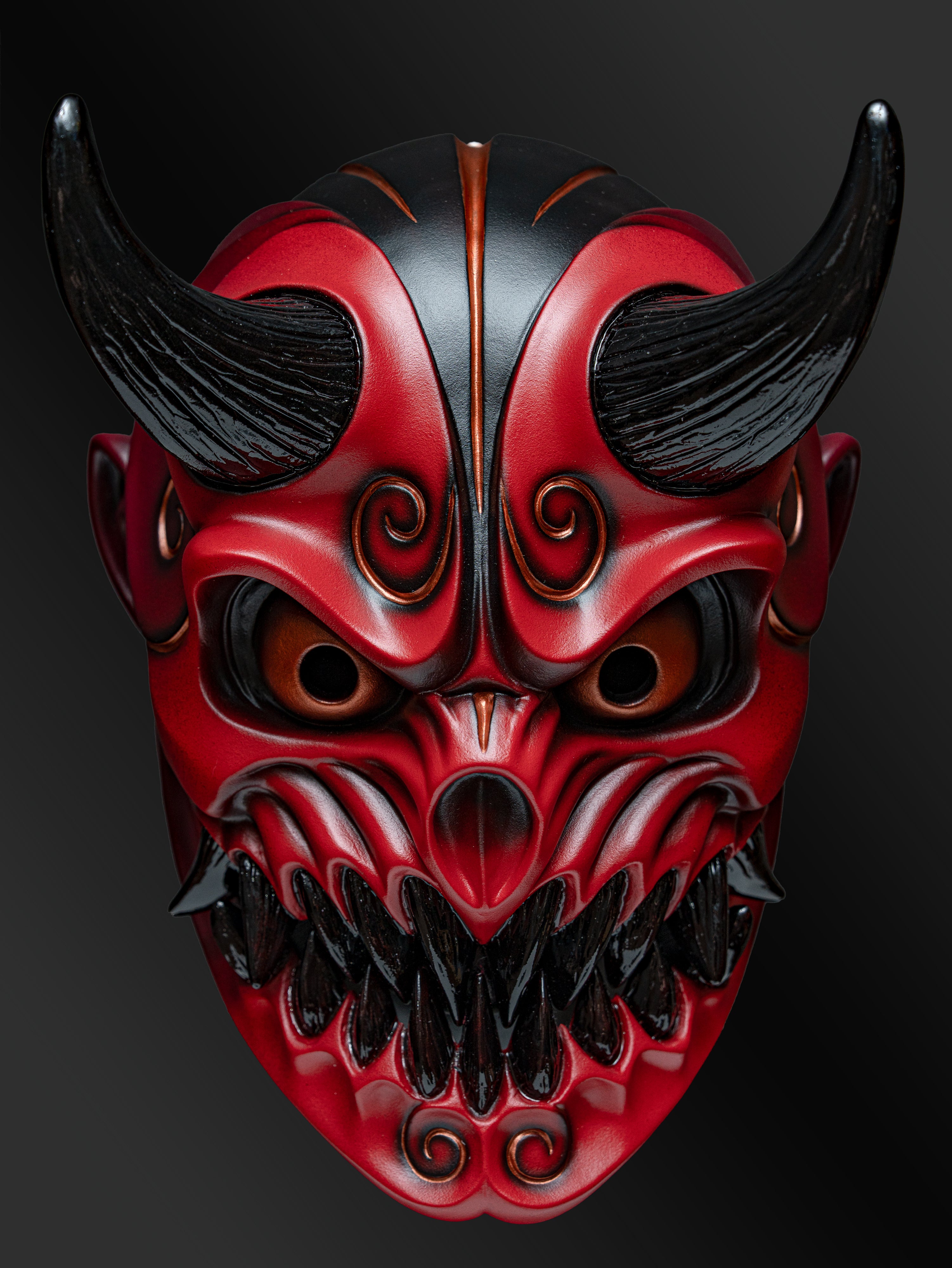 ALEX TERRIBLE MASK “ONI RED” – alexterrible
