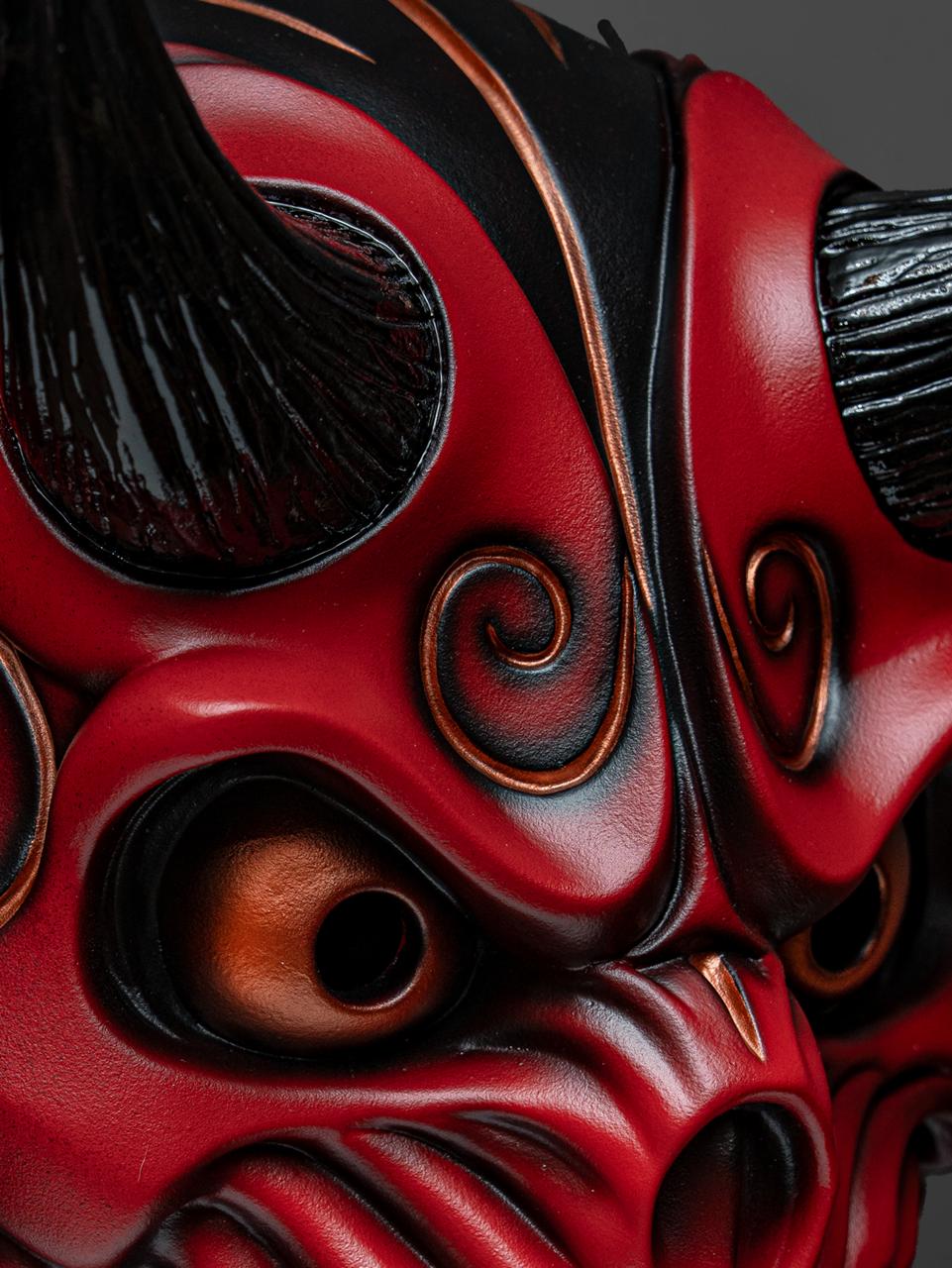 (SLAUGHTER TO PREVAIL) ALEX TERRIBLE MASK “ONI RED”