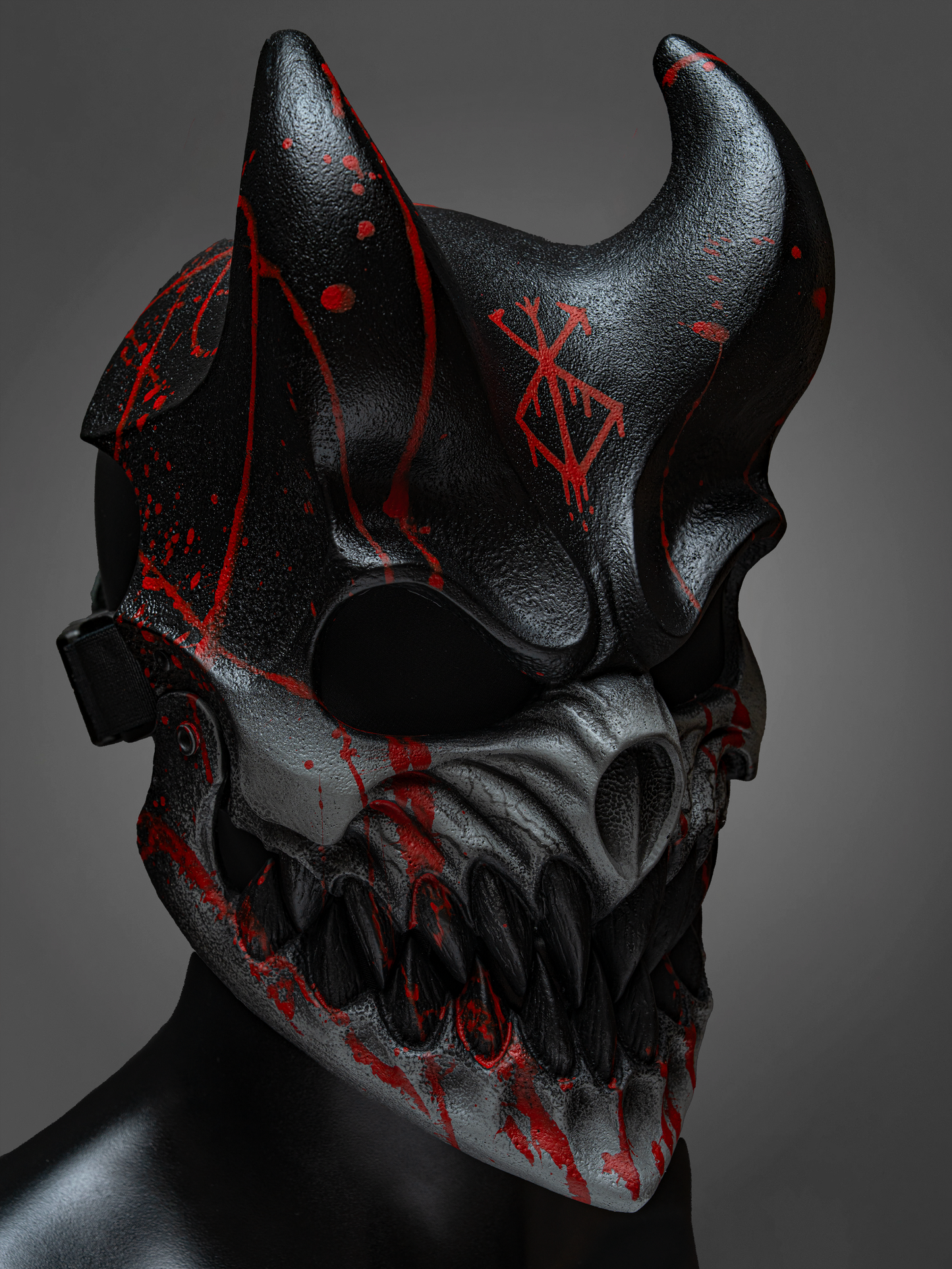 (SLAUGHTER TO PREVAIL) ALEX TERRIBLE MASK “GRIZZLY” (BERSERK BLACK)